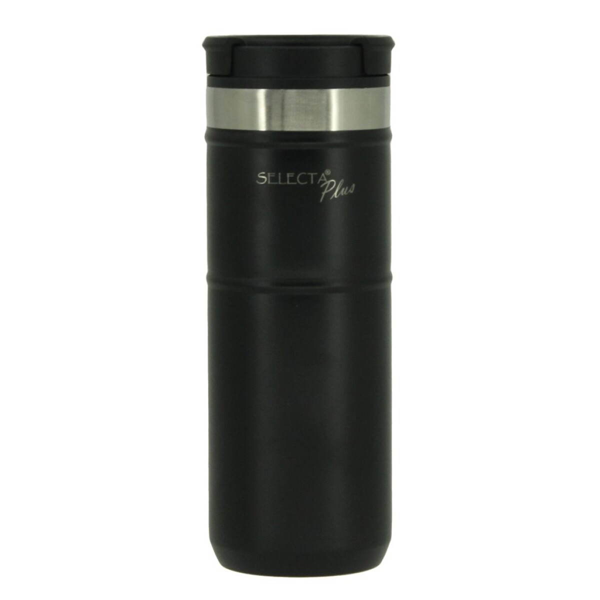 TRAVEL MUG 500ML DOBLE PARED NEGRO 