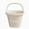 Balde plegable l beige Balde plegable l beige