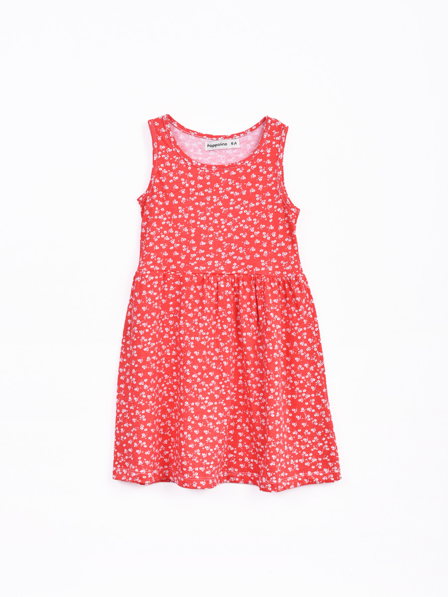 VESTIDO POPURRI - ROJO 