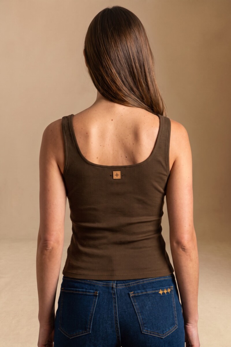 Top Musculosa Safari