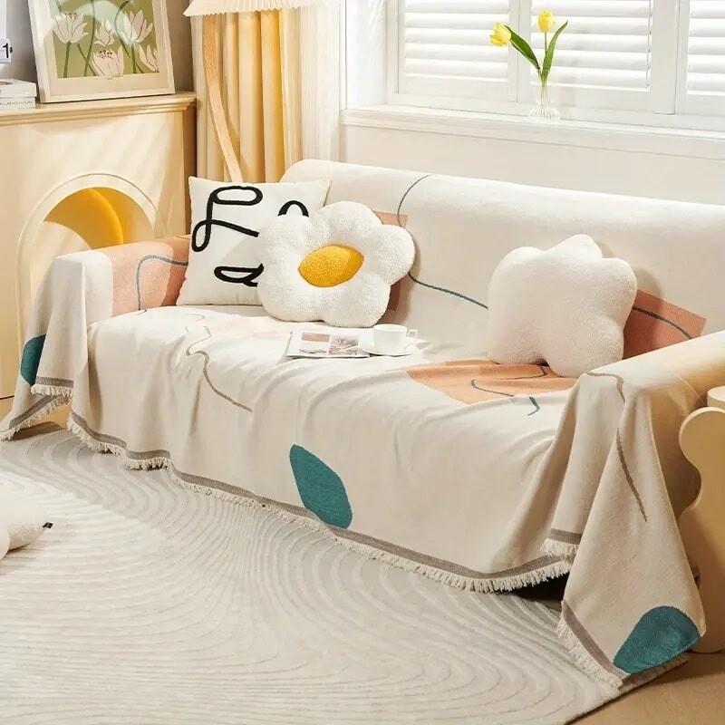 Manta para sillón y cama con diseños Arte 180 x 280 cm