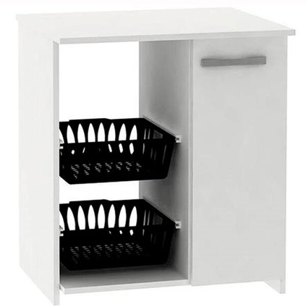 MULTIUSO COCINA NAPOLI 417 -1 Pta c/Frutero -Blanco Sin color