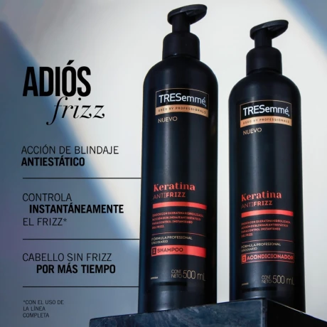 Tresemme Acondicionador Keratina AntiFrizz 500 ml Tresemme Acondicionador Keratina AntiFrizz 500 ml