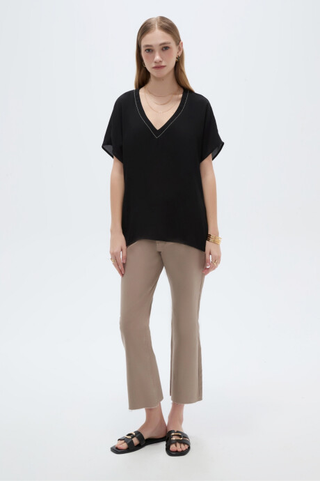 Blusa Poliaz Negro