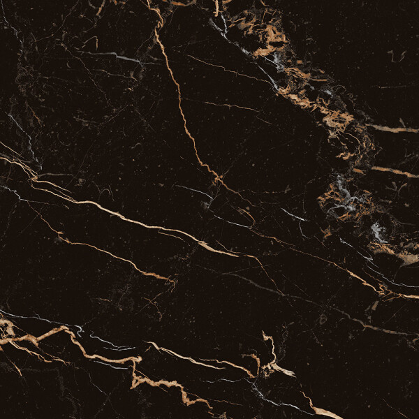 SEMIGRES NERO PORTORO POL "A" 75X75 CM Semigres Nero Portoro Pol "a" 75x75 Cm
