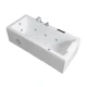Hidromasaje Autoportante 160X70 Con Griferia A La Izquierda Y 6 Jets Grandes Incluye 1 Frente De 1.60Mts. BLANCO