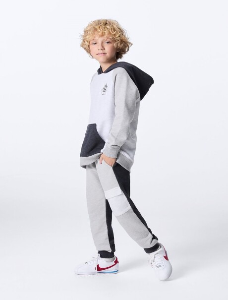 PANTALÓN BABUCHA INFANTIL GRIS