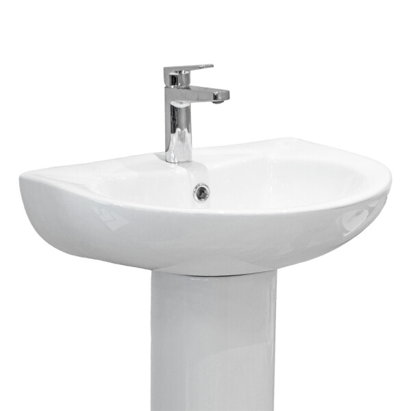 LAVATORIO 1 AGUJERO MODELO KLEIN COLOR BLANCO Lavatorio 1 Agujero Modelo Klein Color Blanco