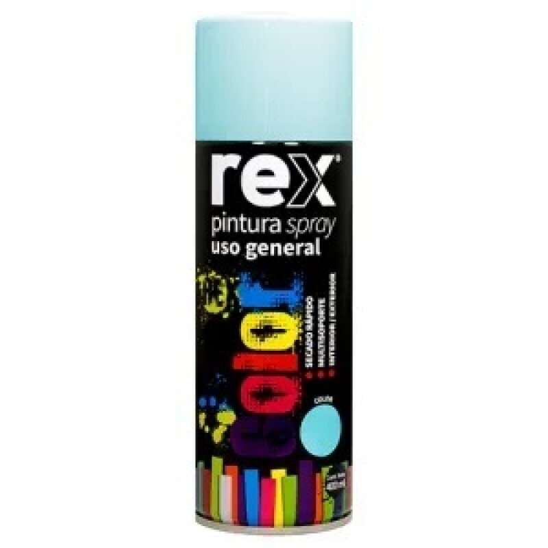 Pintura en Aerosol Spray Uso general - Secado Rápido Celeste