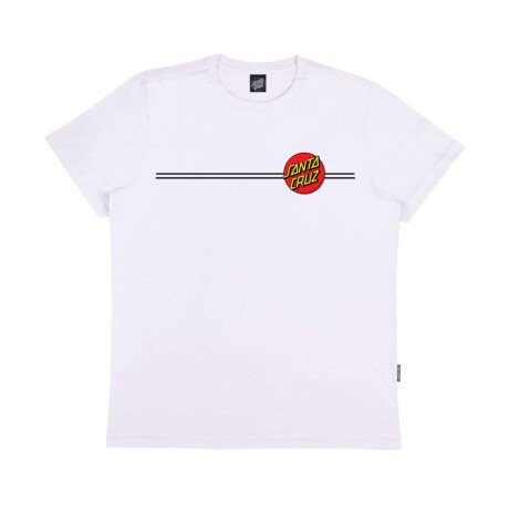 Remera Santa Cruz Classic Dot Blanco