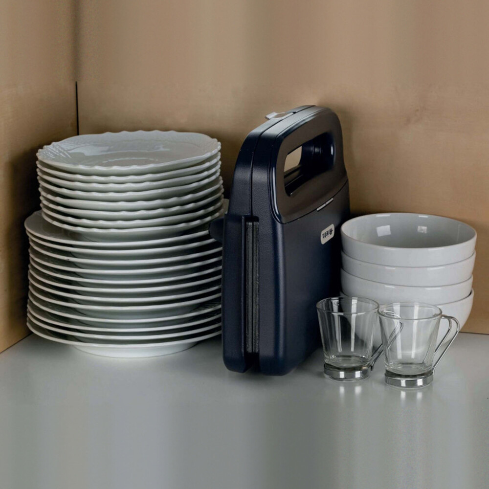 SANDWICHERA ARIETE 2 750W GRIS BK MOD.1971/0