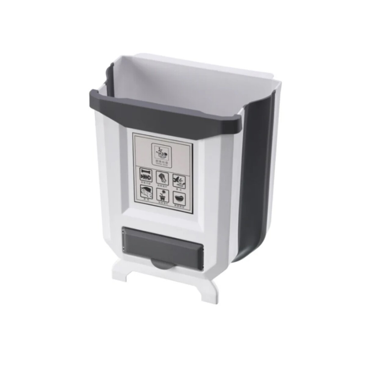 Basurero Tacho de Basura Easyclean Plegable 