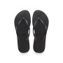 Sandalias Havaianas Slim FC Mujer Negro
