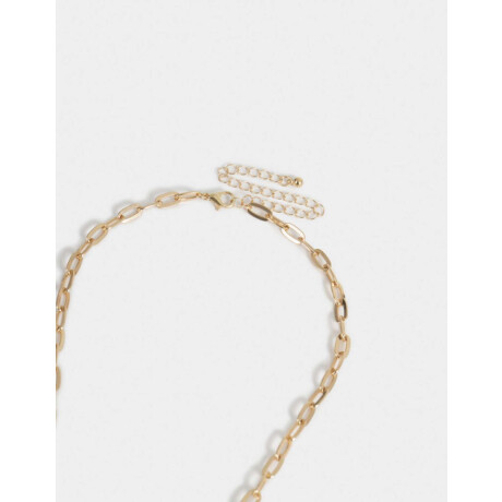 Collares Cortos Multi dijes Dorado