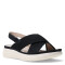 Sandalias de Mujer Lady Confort CHAPELLE con tiras cruzadas Negro
