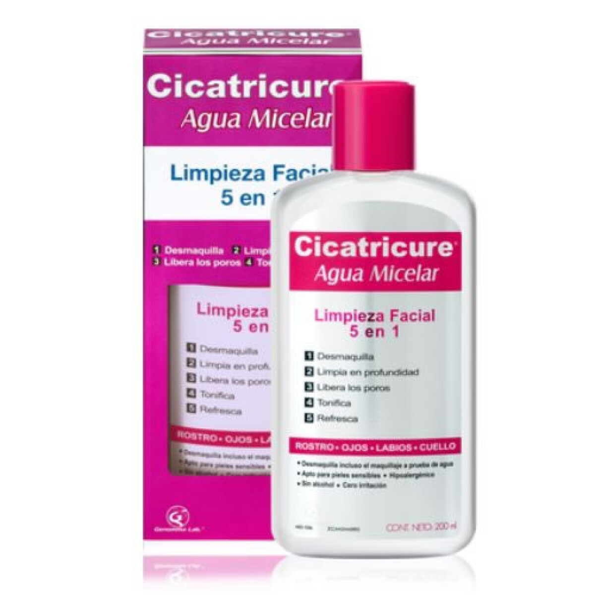 Cicatricure Toallitas Agua Micelar x25 Unidades – Limpieza Facial Suave 