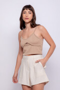 SHORT LORICA Crudo