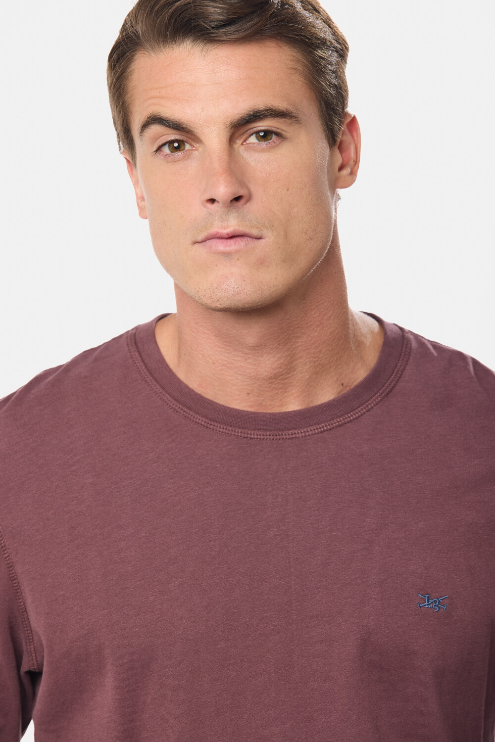 REMERA LISA Bordo