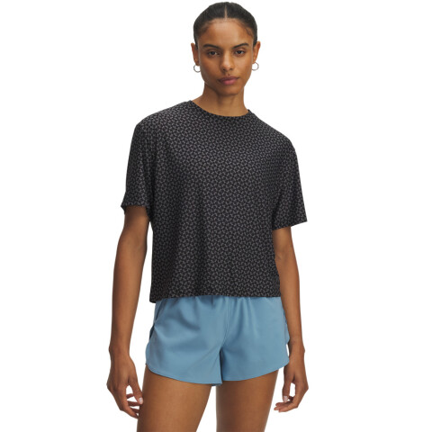 Vanish Energy Crop Print SS BLK-003