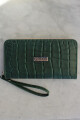 Billetera Roma Verde crocco
