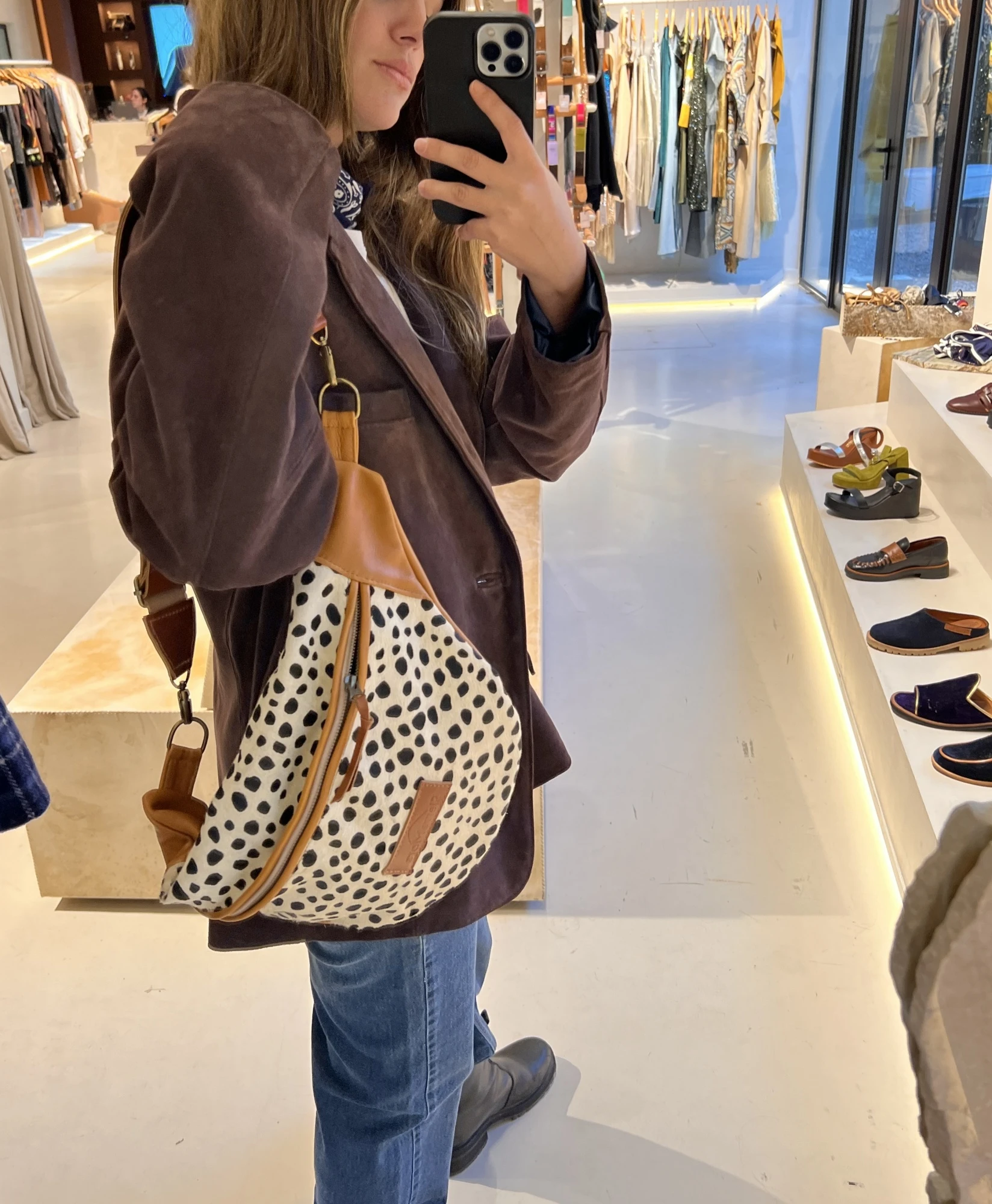 Leather Fanny Pack XL