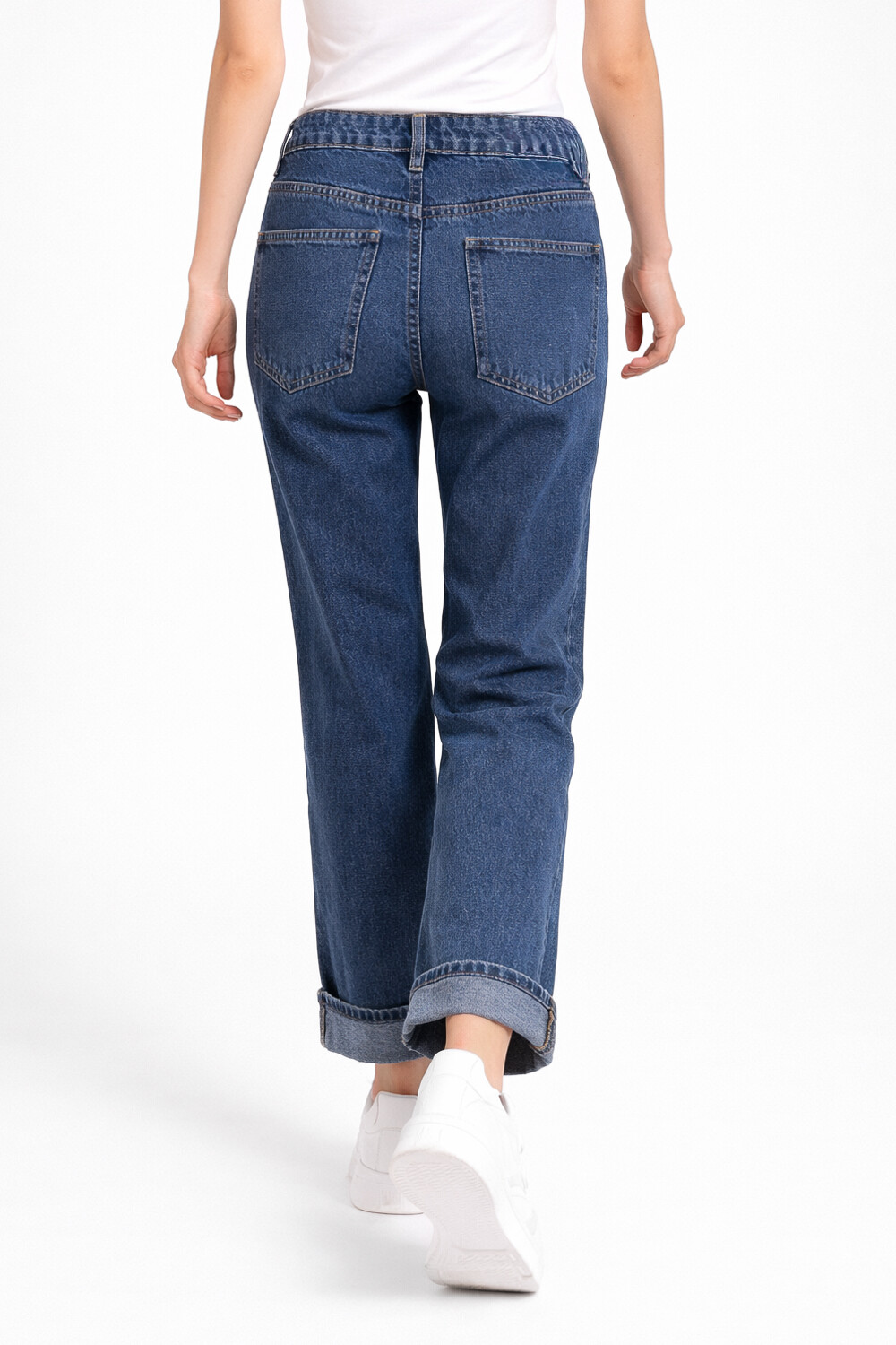 Pantalon Cortes Azul Medio