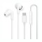 XIAOMI EARPHONES TYPE C Auriculares Cableados XIAOMI Conexión Tipo C Con Micrófono - White