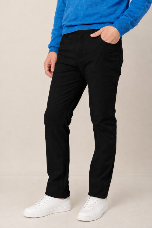 Pantalón 5 Bolsillos Negro