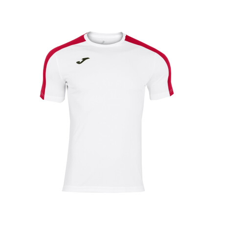 Remera Joma de Hombre - ACADEMY SHORT SLEEVE - 101656206 WHITE/RED