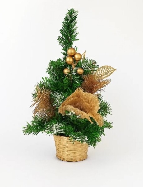 ARBOL NAVIDEÑO DECORADO RUSTICO 30CM. ARBOL NAVIDEÑO DECORADO RUSTICO 30CM.