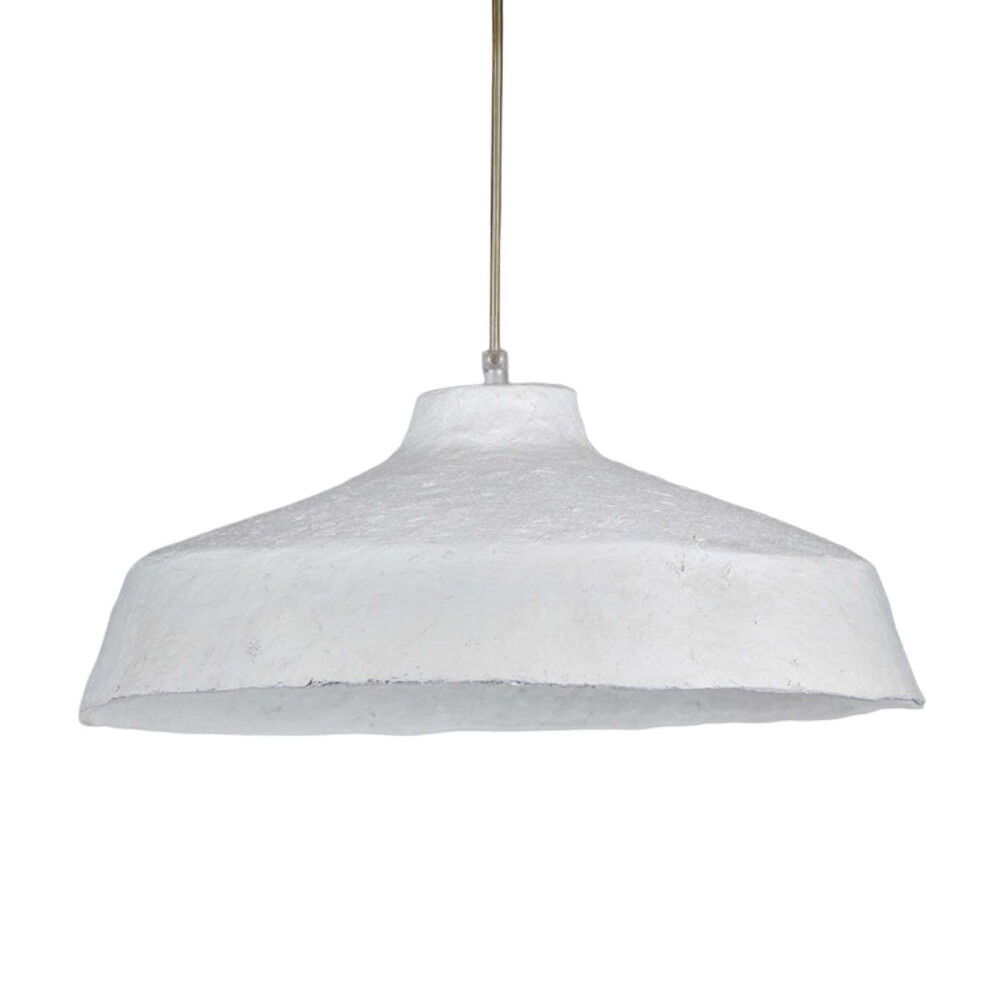 LÁMPARA DE TECHO PAPEL-MACHE BLANCO MACHÉ