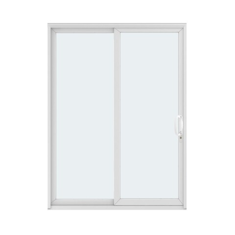 Ventana de PVC Blanco 200 X 200 Puerta Corrediza Cerradura Ventana de PVC Blanco 200 X 200 Puerta Corrediza Cerradura