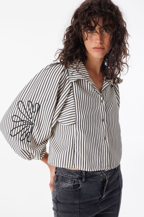 Camisa Aisling Rayas