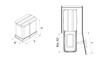Cubo de basura extraible acero inox 24 lts S-2572-G Cubo De Basura Extraible Acero Inox 24 Lts S-2572-g