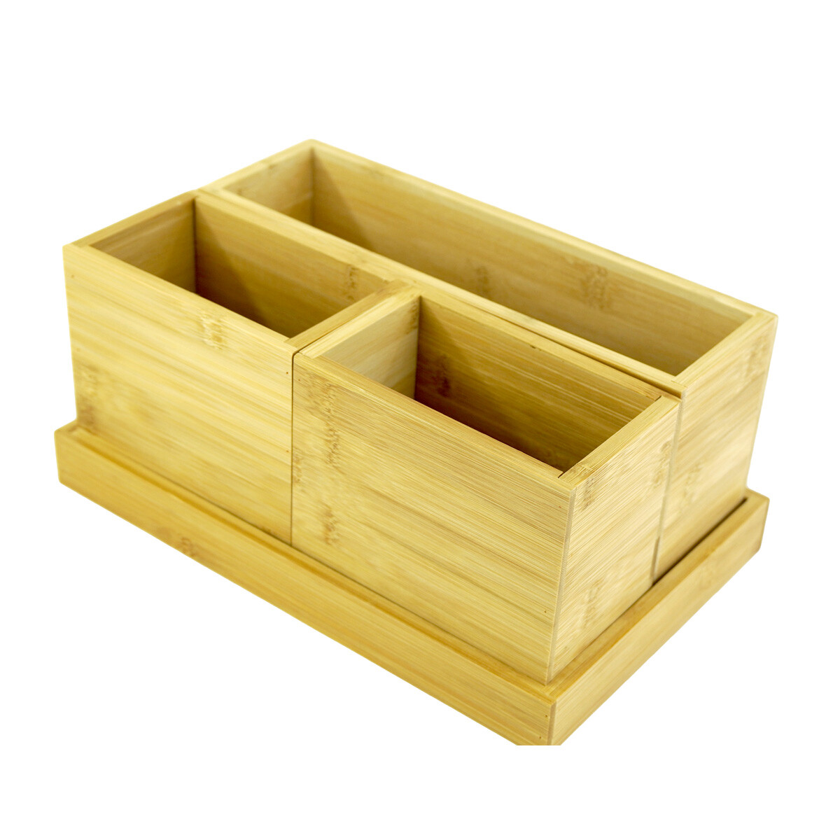 ORGANIZADOR BAMBOO SET X4PCS 26.5X16X12.8CM 