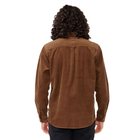 Camisa Rip Curl Classic Surf Cord Marron