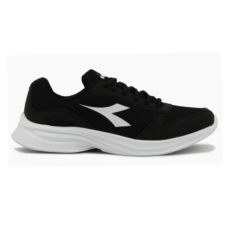 Diadora Champion Hombre Running ROBIN 4 Negro-Blanco