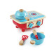 Hape Juego de cocina para niños pequeños Hape Juego de cocina para niños pequeños