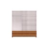Ropero Prata 5 Puertas 6 Cajones Con Espejo Freijo 2814 Mdf Ropero Prata 5 Puertas 6 Cajones Con Espejo Freijo 2814 Mdf
