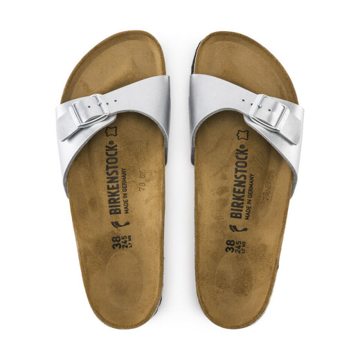 Sandalias Birkenstock Madrid Bf Silver Sandalias Birkenstock Madrid Bf Silver