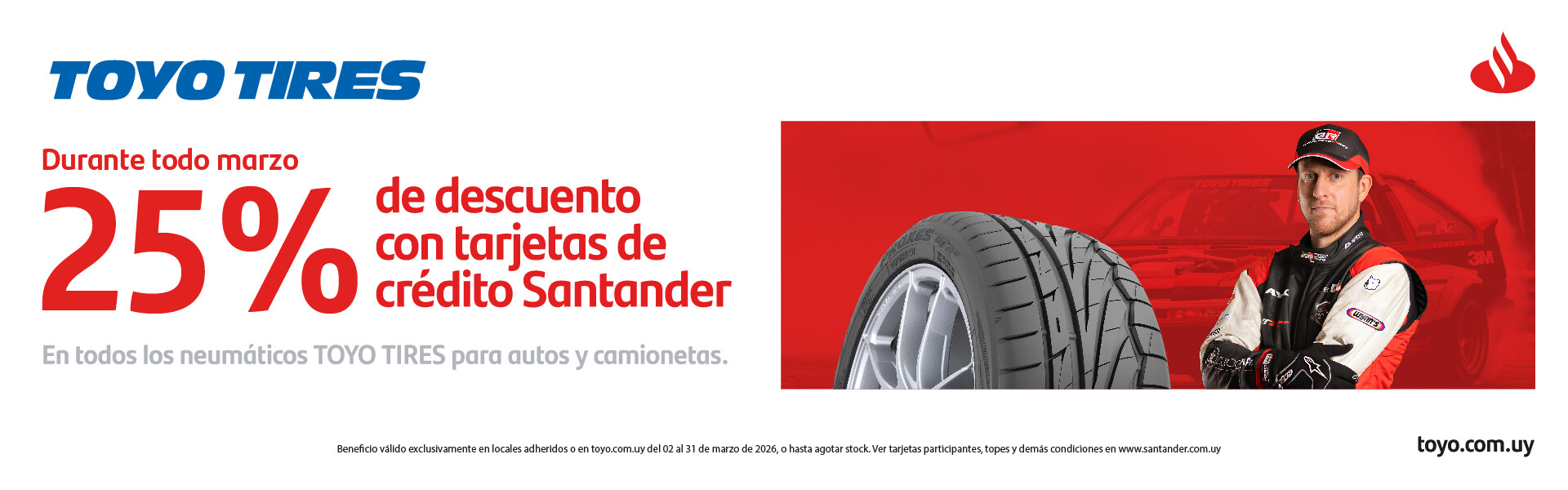 25% OFF SANTANDER