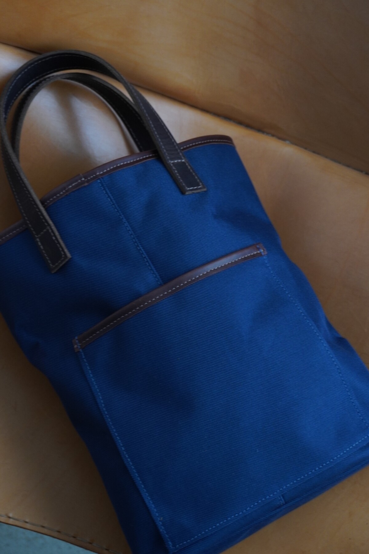 Matera Lona Chocolate / Azul