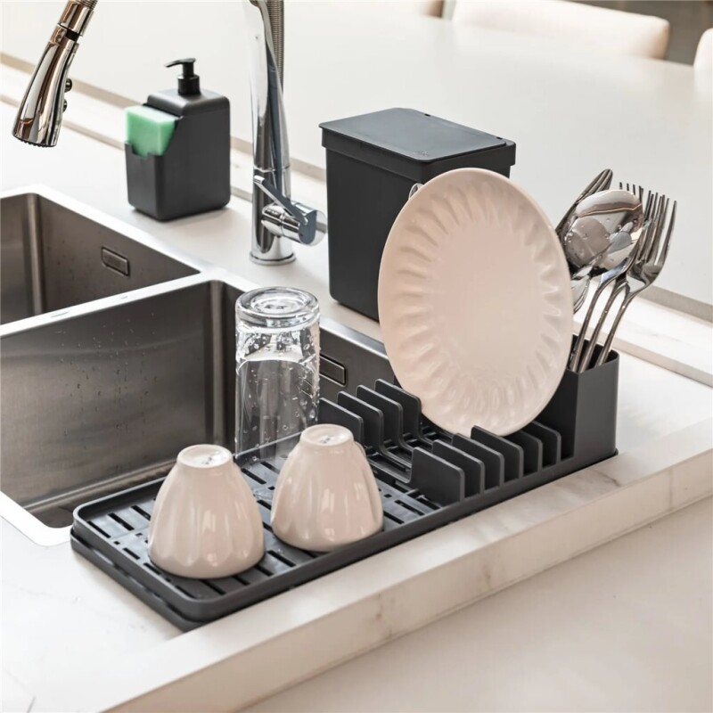PAPELERA MESA PLASTICO SINGLE 2.5L NEGRO COZA PAPELERA MESA PLASTICO SINGLE 2.5L NEGRO COZA
