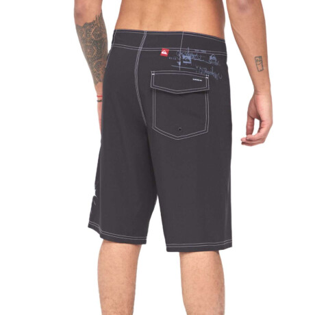Boardshort Quiksilver Surfsilk 22'' Negro