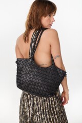 Noble Leather Bag Negro