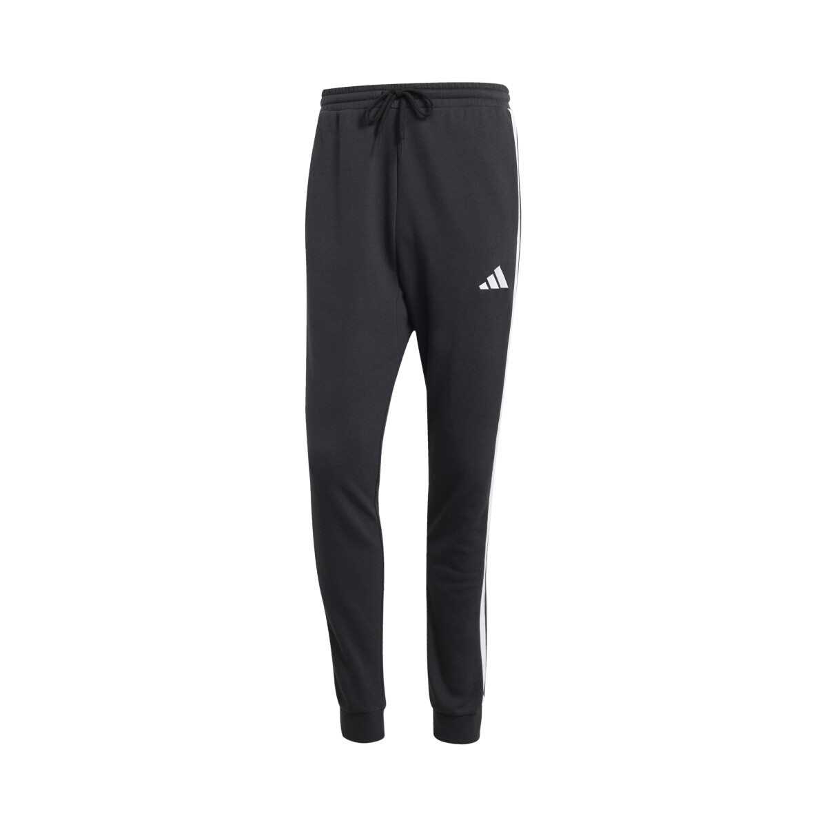 adidas ESSENTIALS FRENCH TERRY 3 BANDAS - Balck & White 