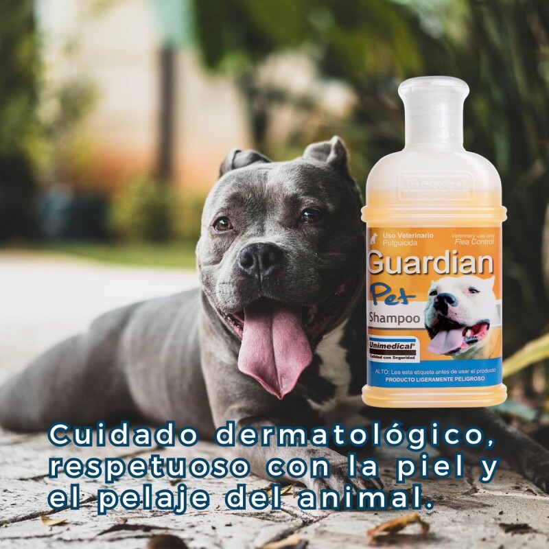 SHAMPOO GUARDIAN PET PARA PERROS Y GATOS PULGUICIDA Y PIOJICIDA 200 ML SHAMPOO GUARDIAN PET PARA PERROS Y GATOS PULGUICIDA Y PIOJICIDA 200 ML