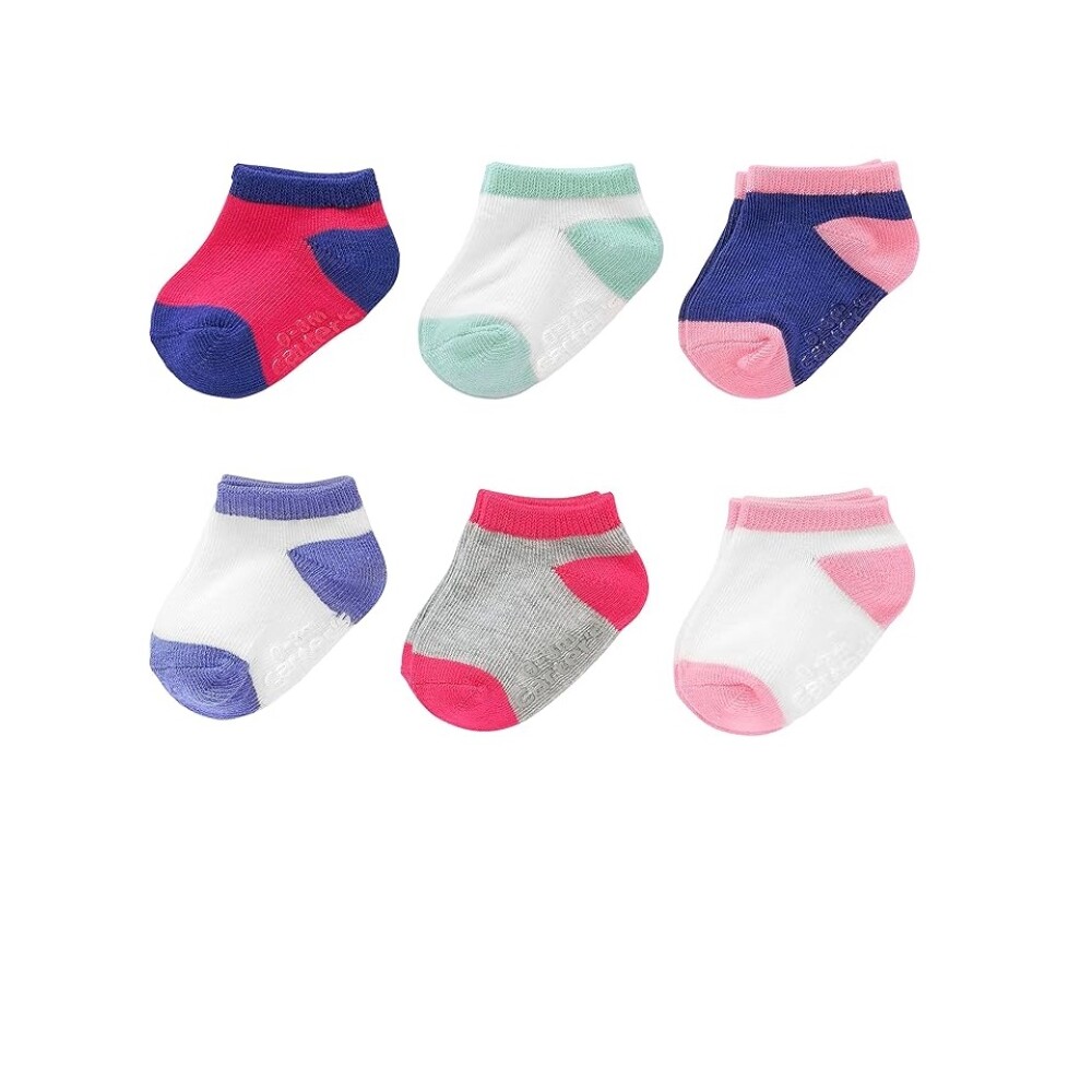 Set Medias Carters x6 Toddler Colores Set Medias Carters x6 Toddler Colores