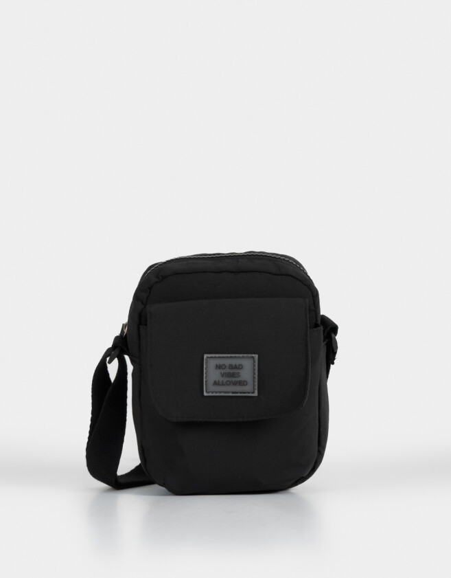 Bandoleras Special Price Clasico Bandolera Deportiva Con Tag - Negro