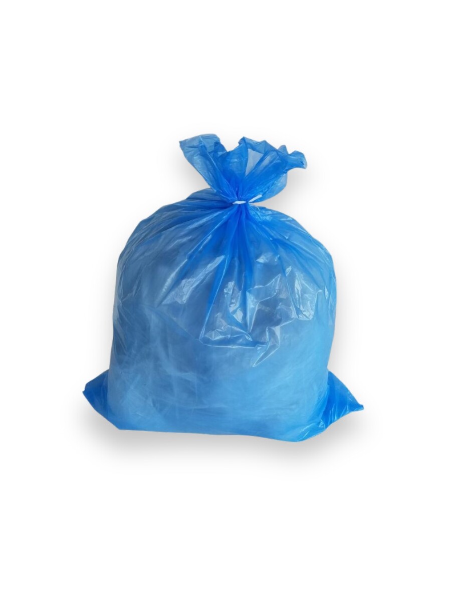 BOLSAS RESIDUOS EN ROLLO- 50x60 cm azul